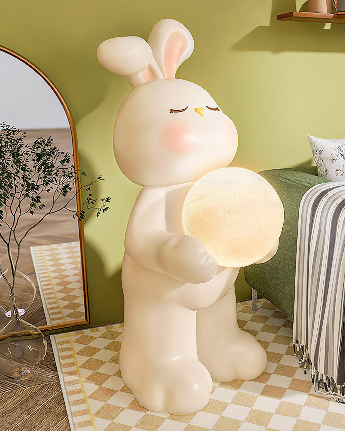 Moon Lampadaire Lapin