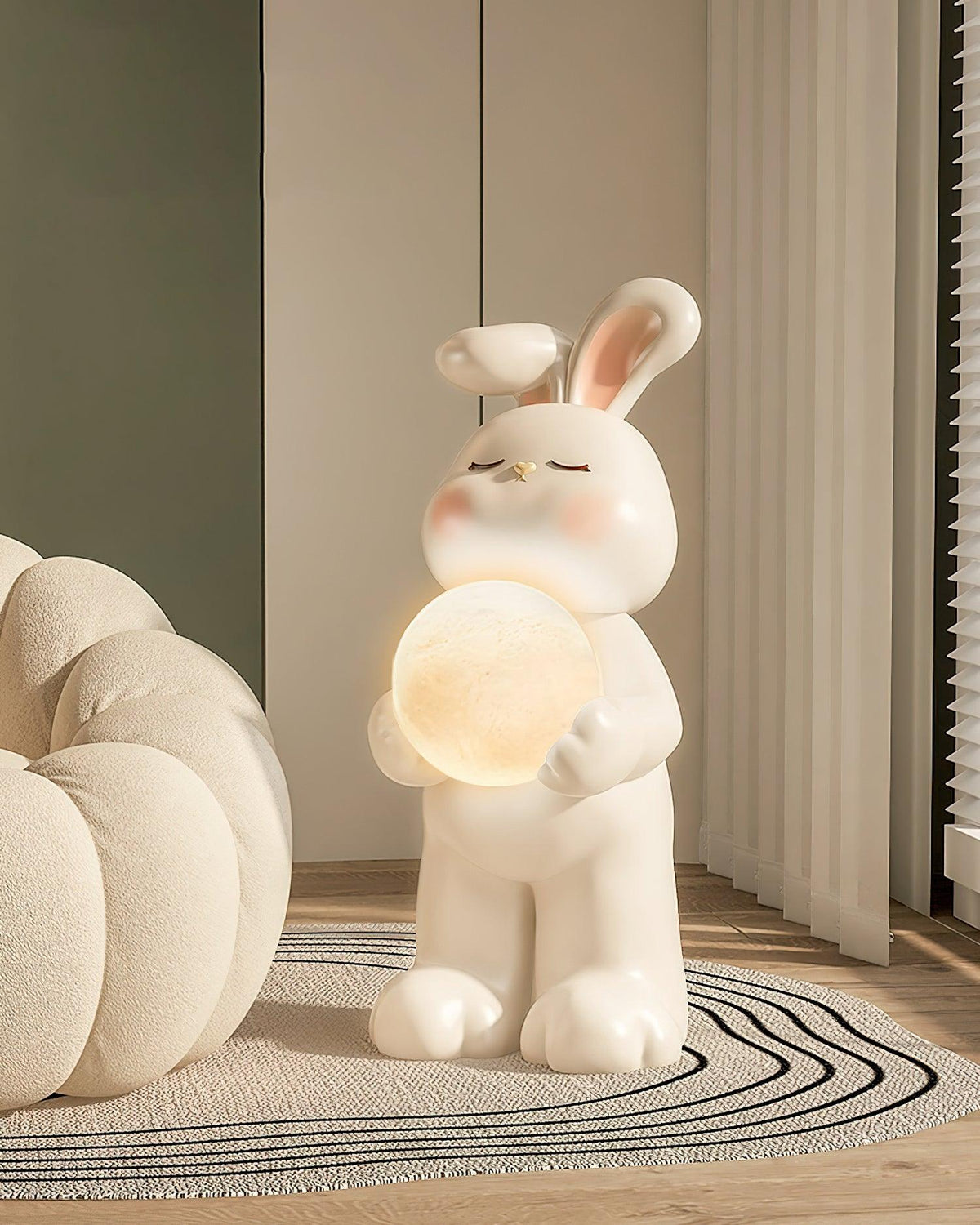 Moon Lampadaire Lapin