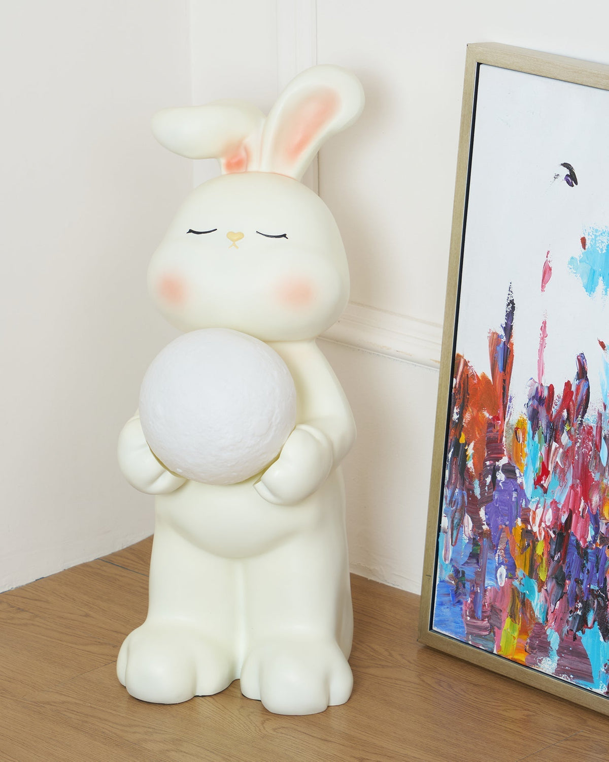 Moon Lampadaire Lapin
