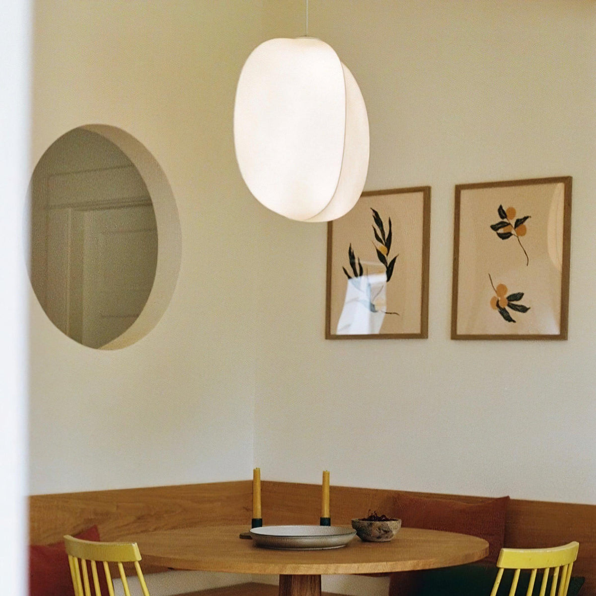 Lumora Pendant Lamp-Neutral Decor