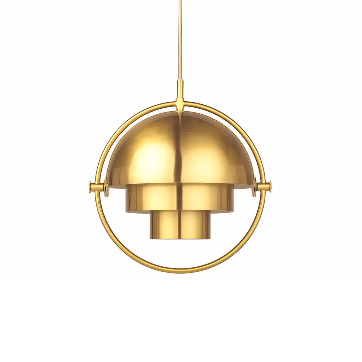 Glenivia Suspension Boule Déformée Dorée