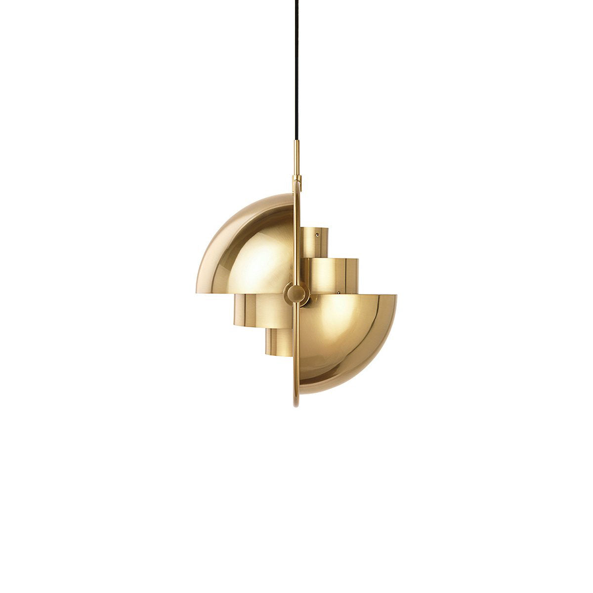 Glenivia Suspension Boule Déformée Dorée