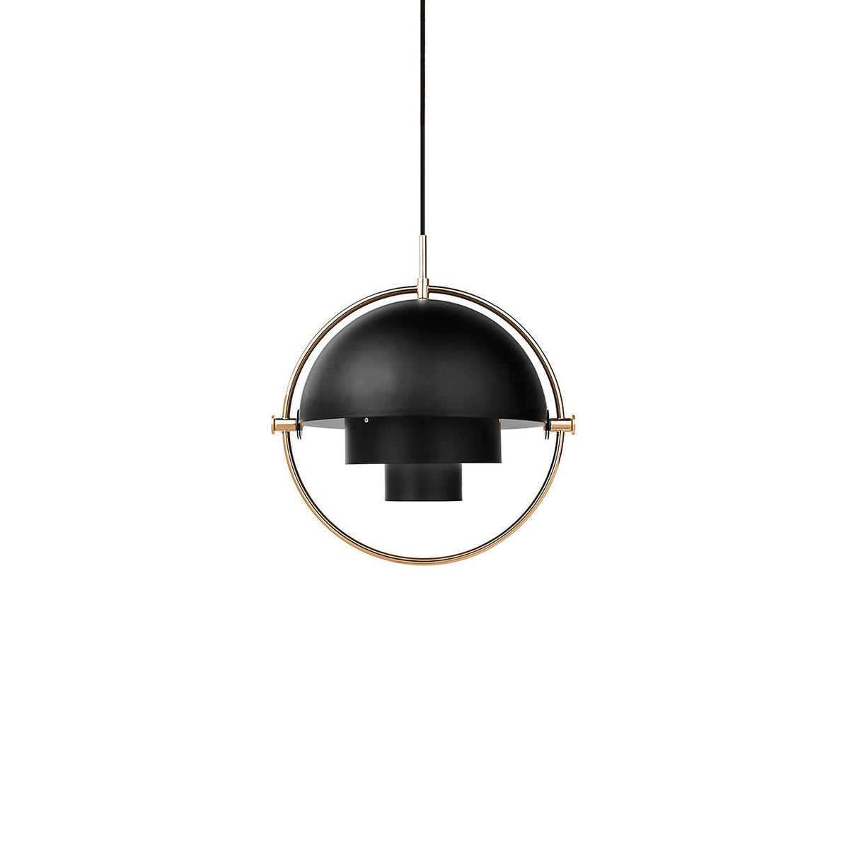 Glenivia Suspension Boule Déformée Dorée