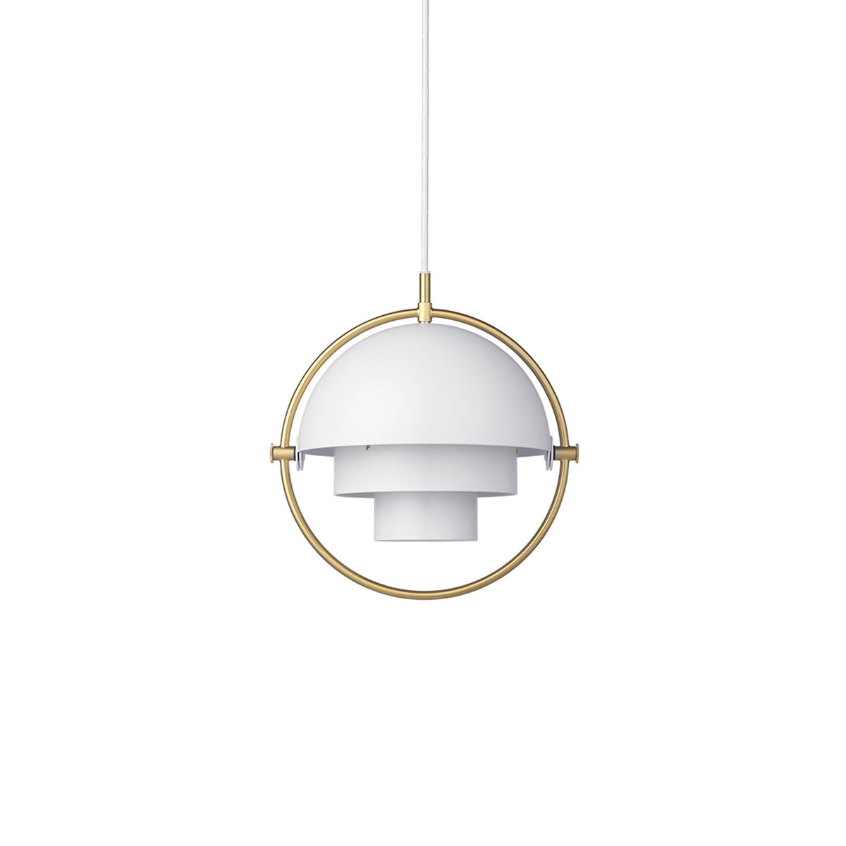 Glenivia Suspension Boule Déformée Dorée