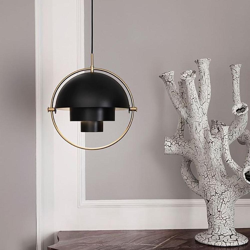 Glenivia Suspension Boule Déformée Dorée