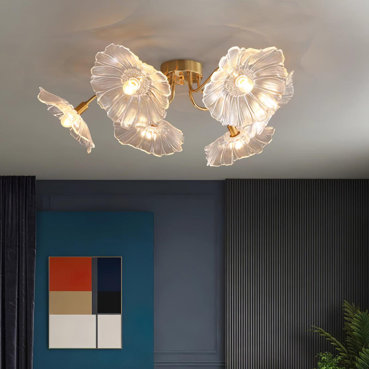 Ryne Plafonnier Verre