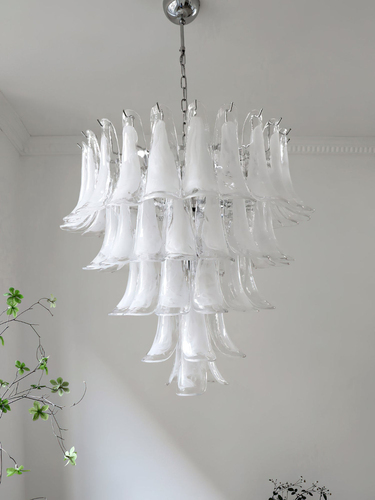 Arixon Lustre Pétales en Verre de Murano Vintage-Cielum