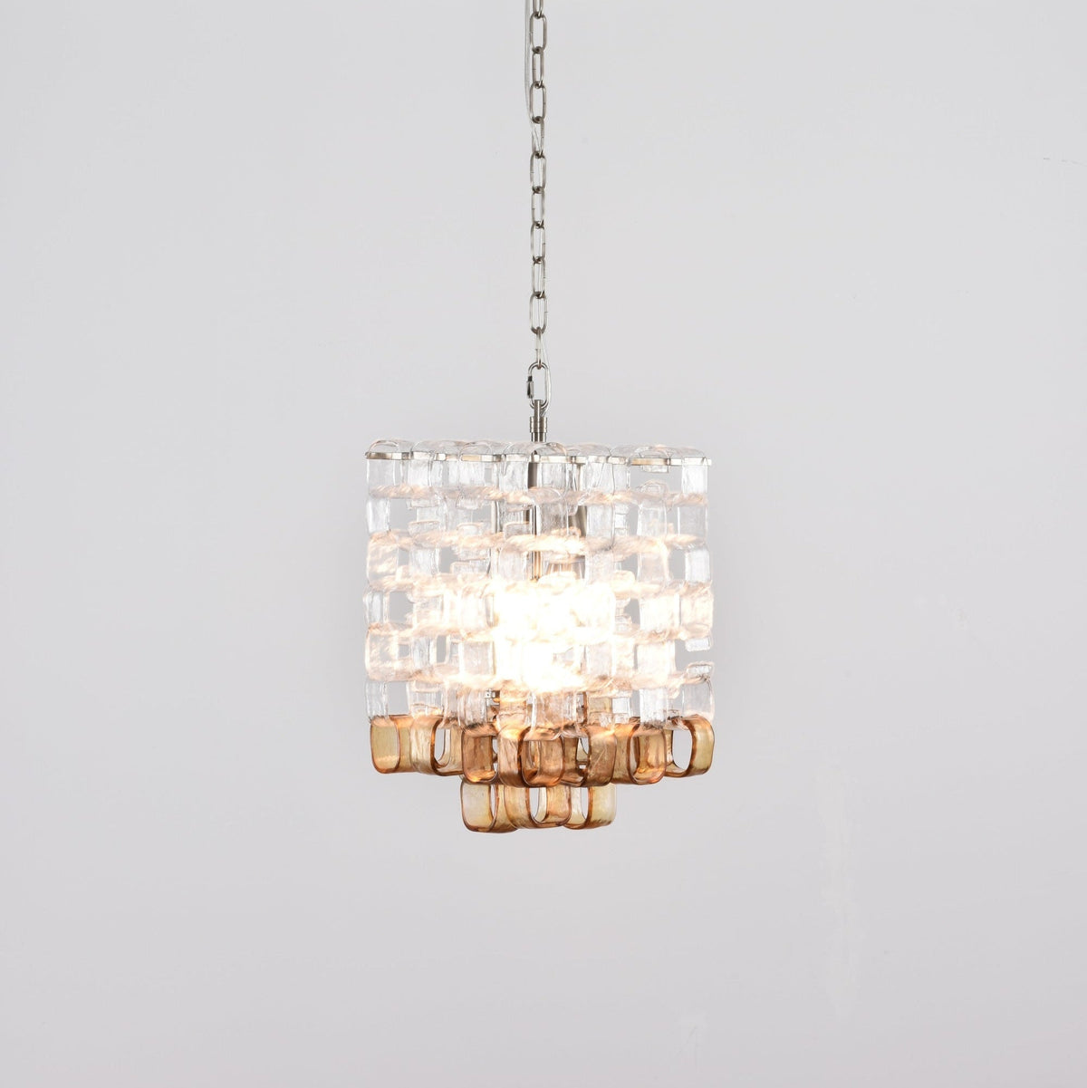 Valuna Lustre en Verre de Murano Géométrique