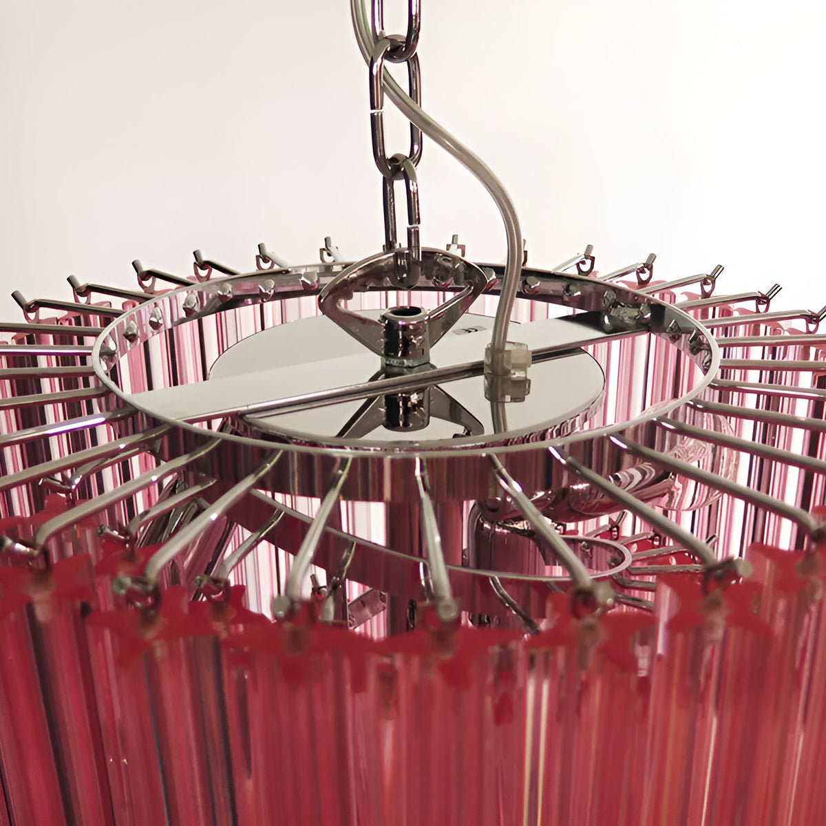Rivena Lustre Spiral Prism Rose Superposé