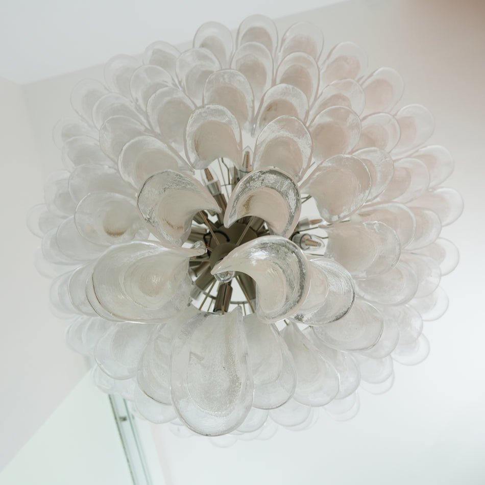 Arixon Lustre Pétales en Verre de Murano Vintage-Cielum