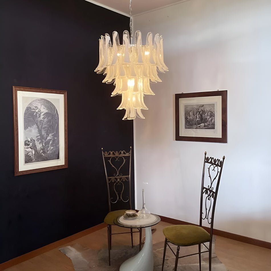 Arixon Lustre Pétales en Verre de Murano Vintage-Cielum