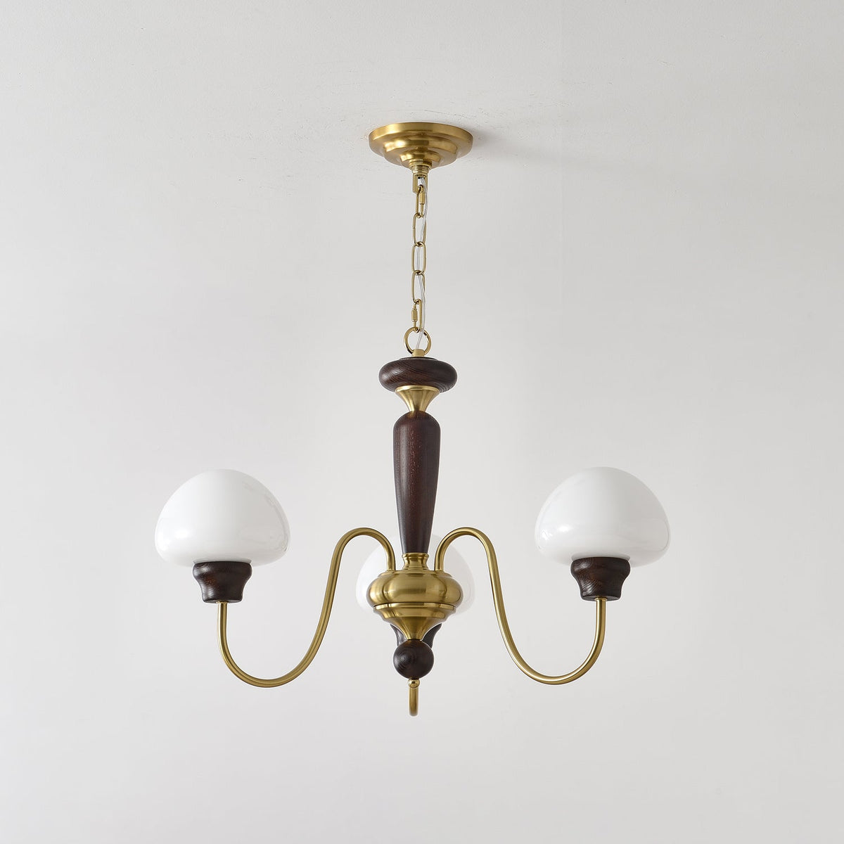 Iselise Lustre Laiton Bois Champignon Classique