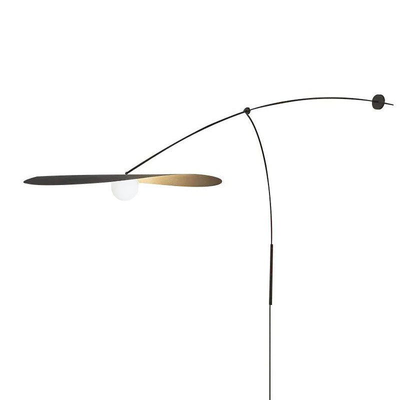 Front view of the small Myrna Wall Lamp.