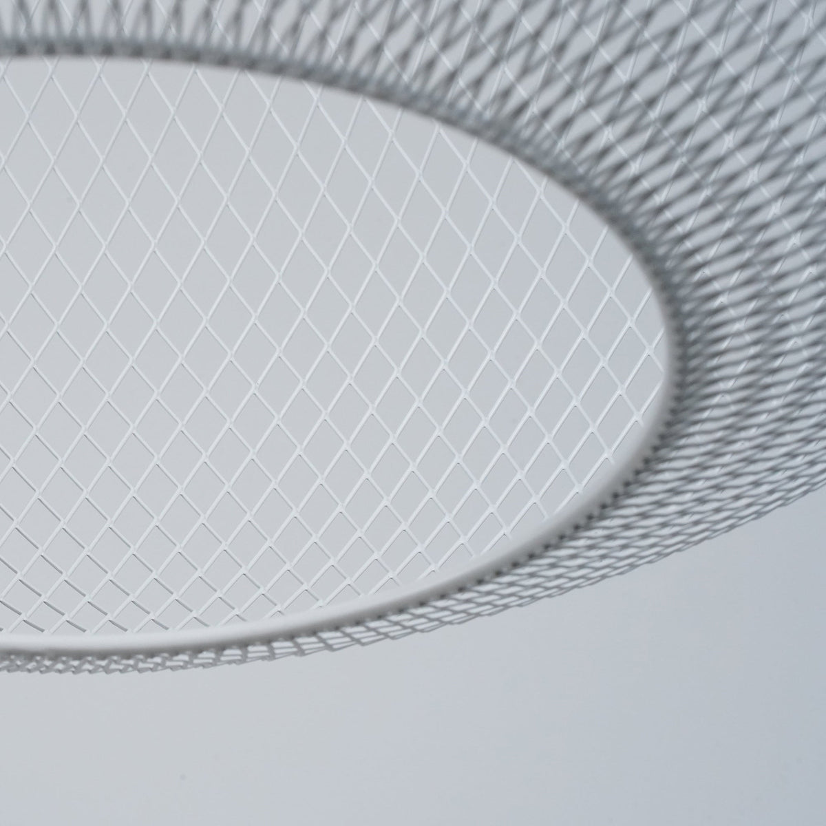 Viananne Suspension Lampe Maille Noire