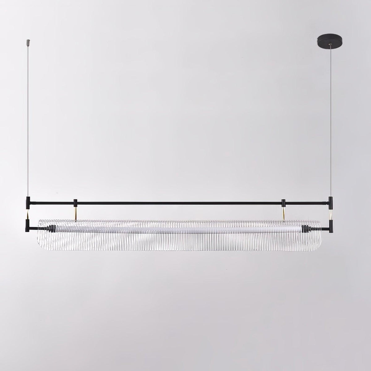 Zorista Lustre Linéaire en Acrylique Long