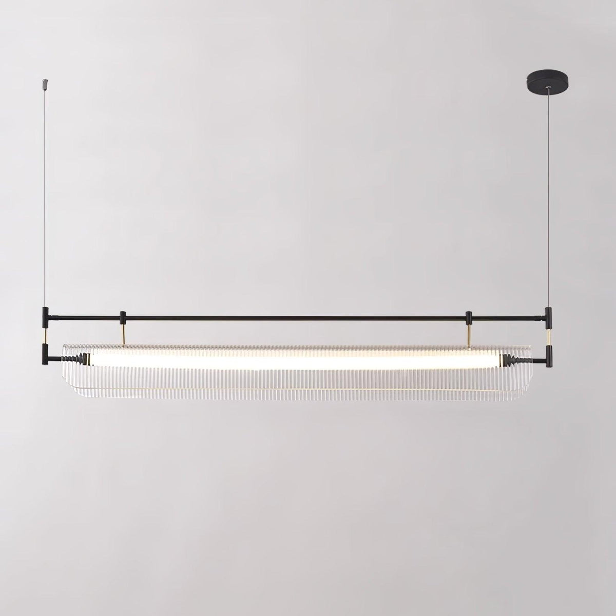 Zorista Lustre Linéaire en Acrylique Long