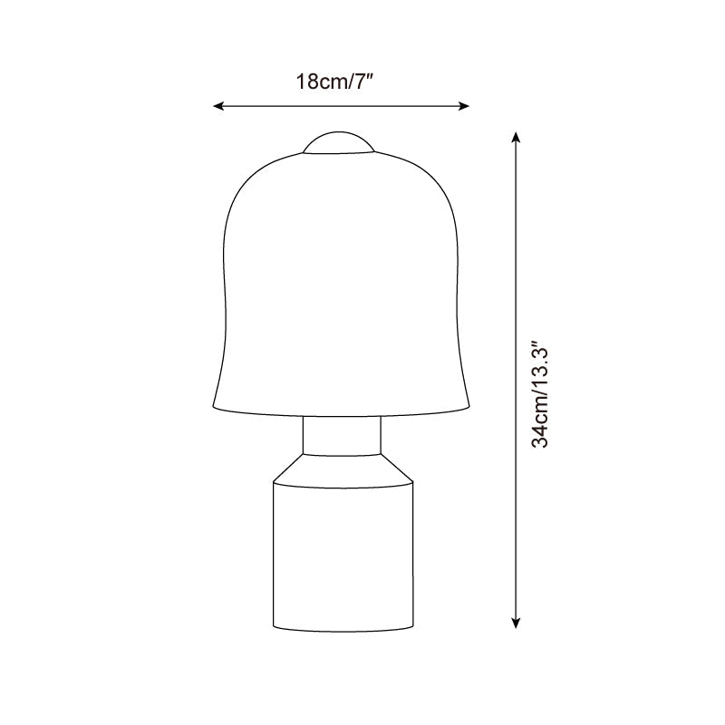 Alarice Lampe de Table