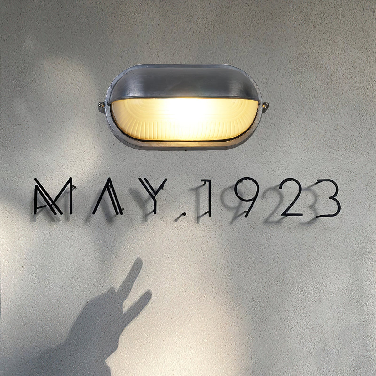 Kovivar Lampe Murale Vintage Industrielle en Métal pour l'Extérieur-Cielum