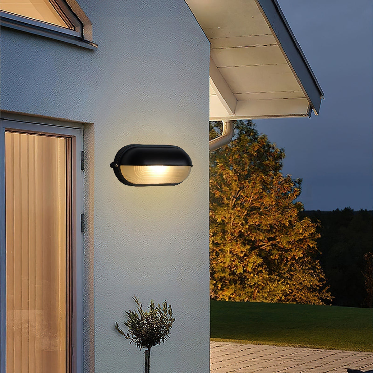 Kovivar Lampe Murale Vintage Industrielle en Métal pour l'Extérieur-Cielum