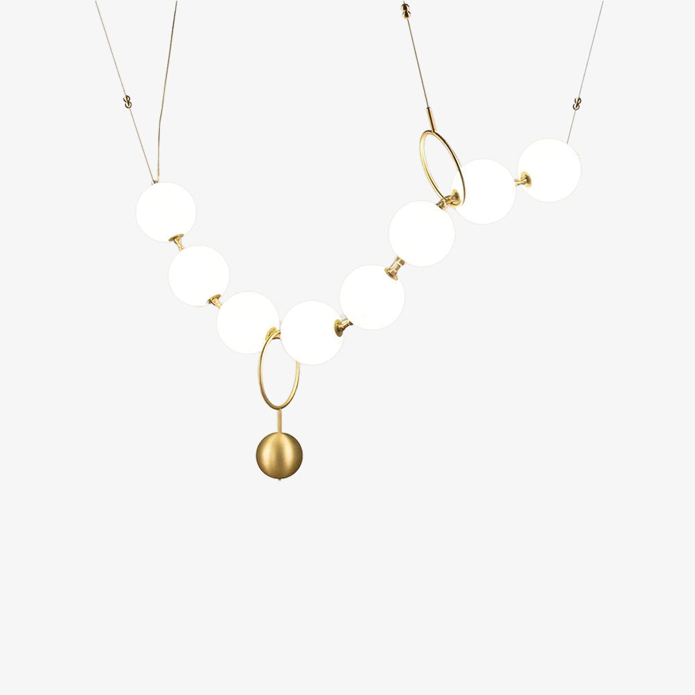 Laureya Suspension Lampe Collier en Verre