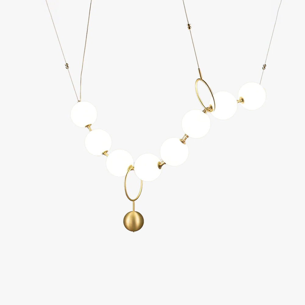 Laureya Suspension Lampe Collier en Verre