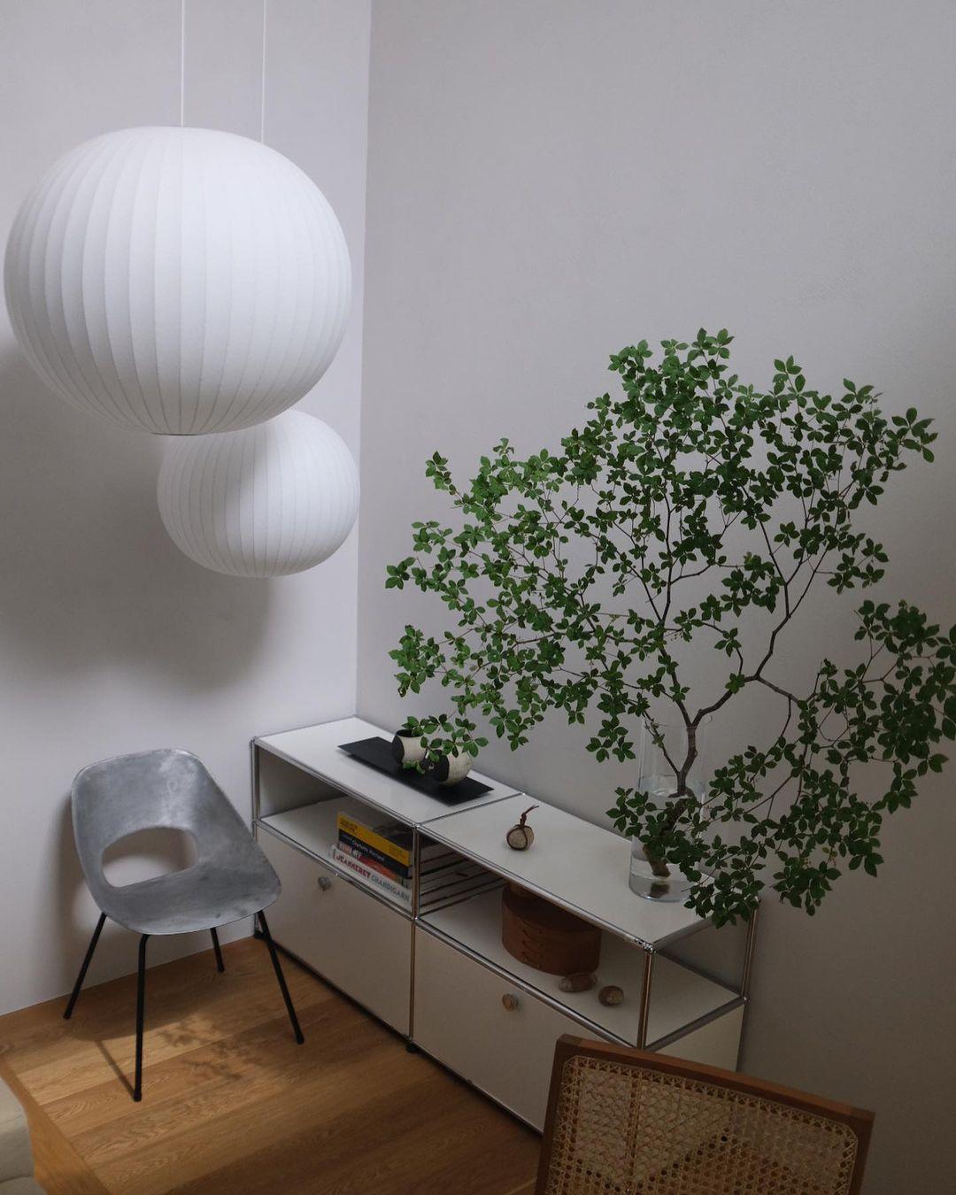 Alvaris White Modern Pendant Light-Neutral Decor