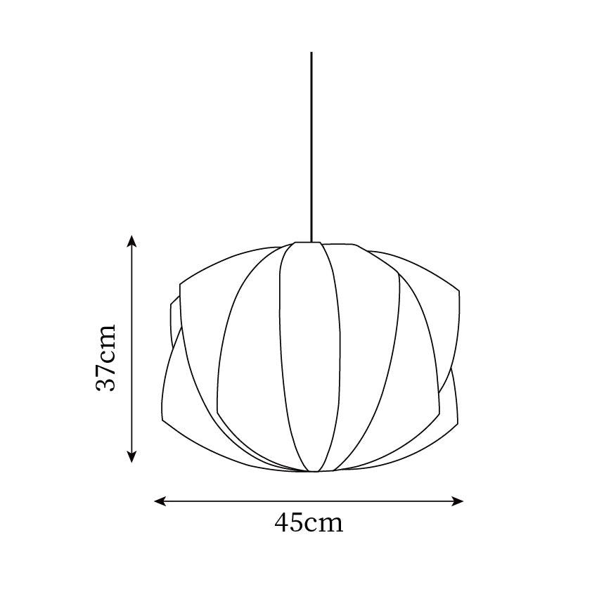Alvaris White Modern Pendant Light-Neutral Decor