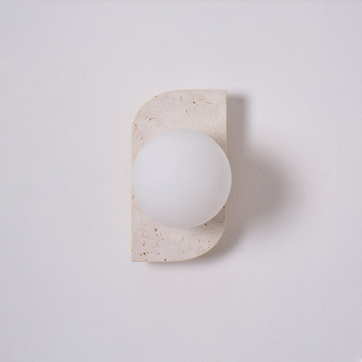Alsilis Applique Murale Minimaliste en Travertin