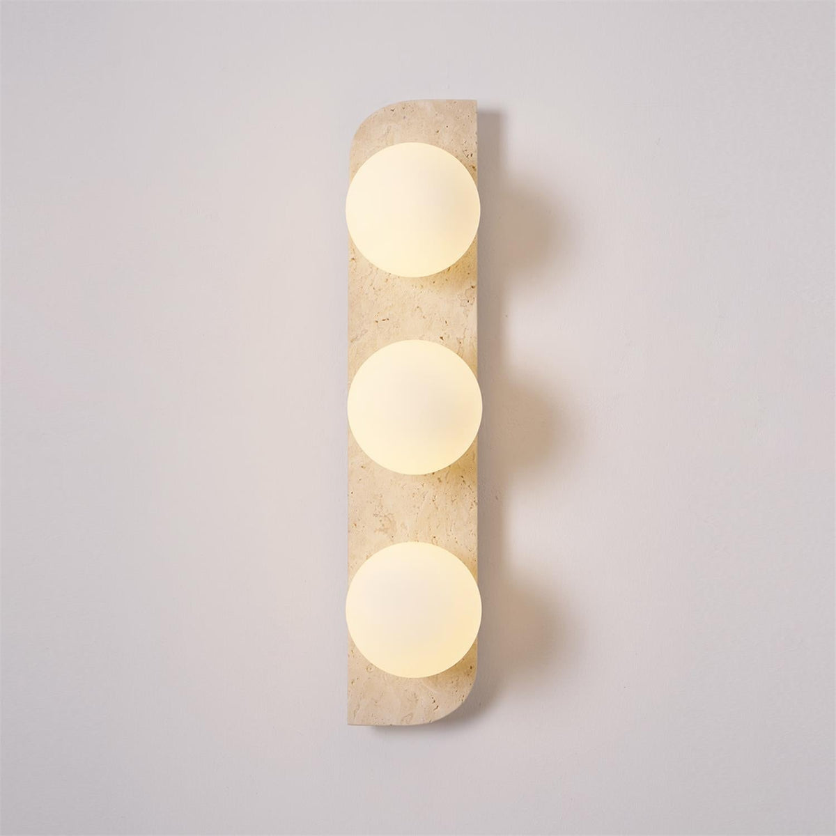 Alsilis Applique Murale Minimaliste en Travertin