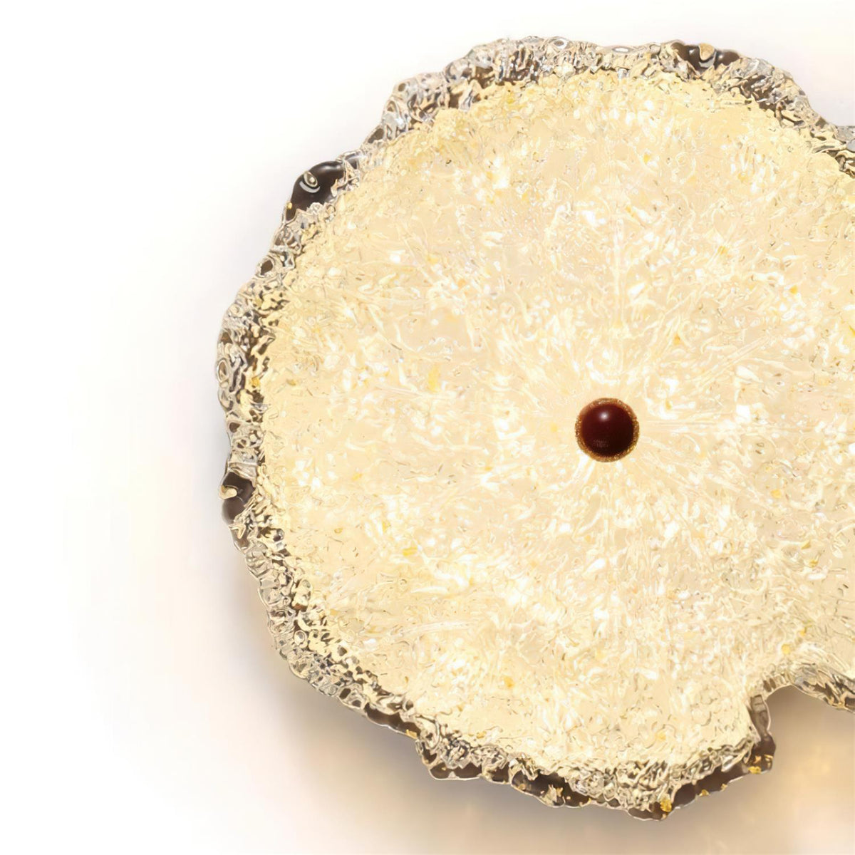 Gialo Textured Glass Ceiling Light-Neutral Decor