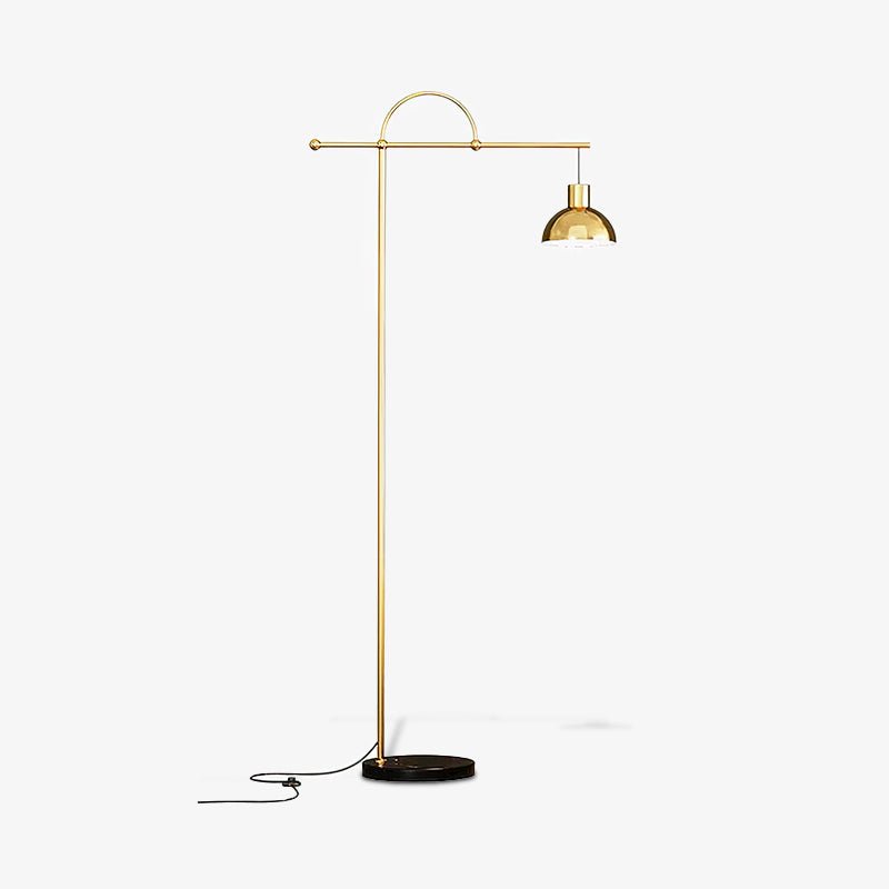 Usilil Lampadaire en Métal Laiton Art Déco