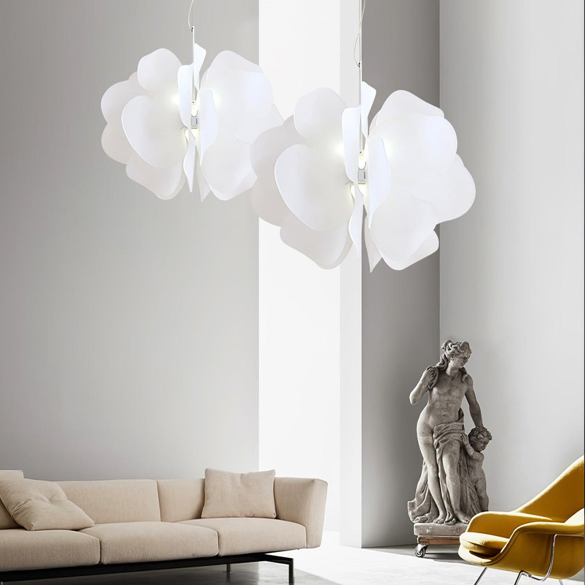 Quinene Suspension en Plastique Floral