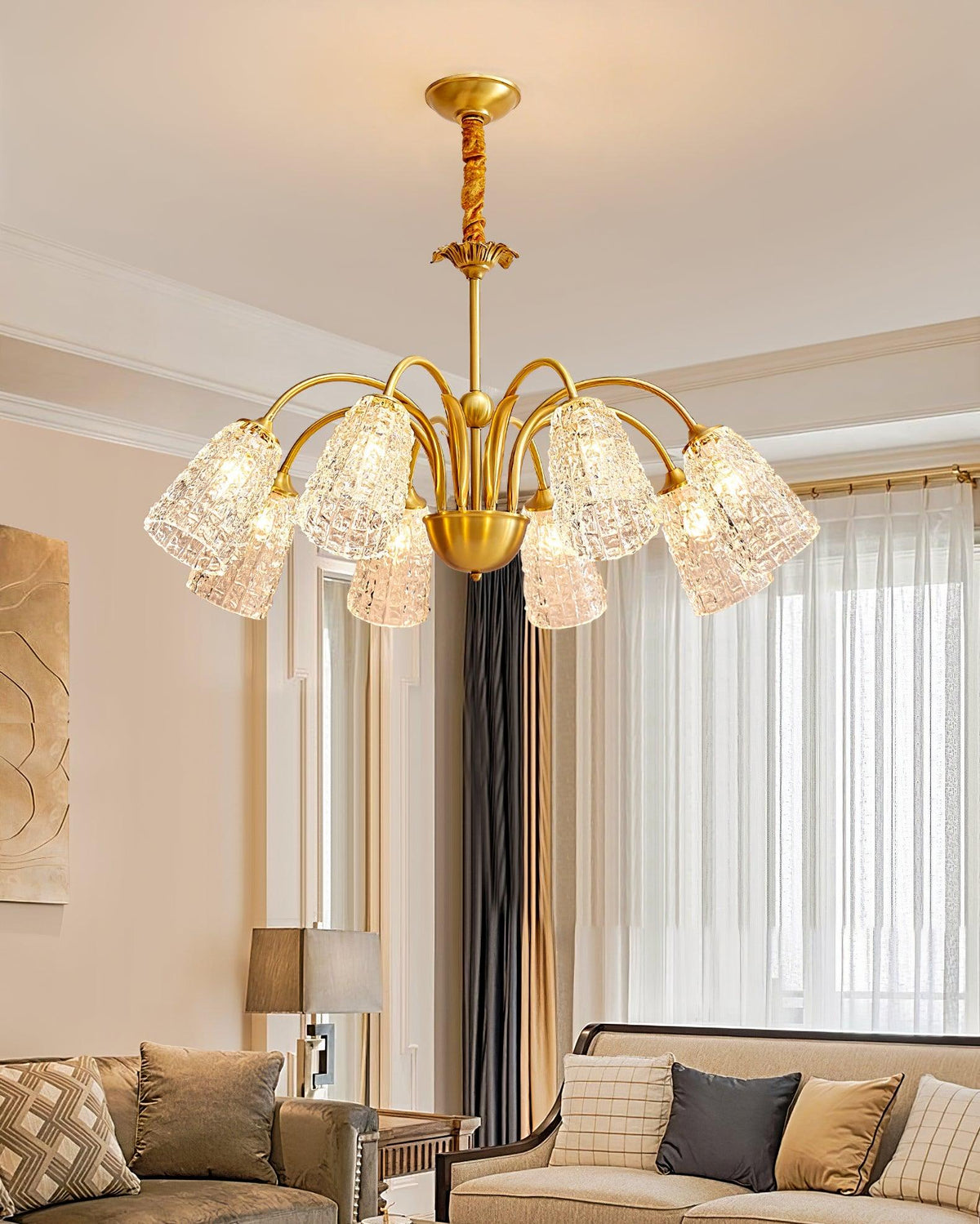 Auranne Lustre Illumination Audacieuse Élégante