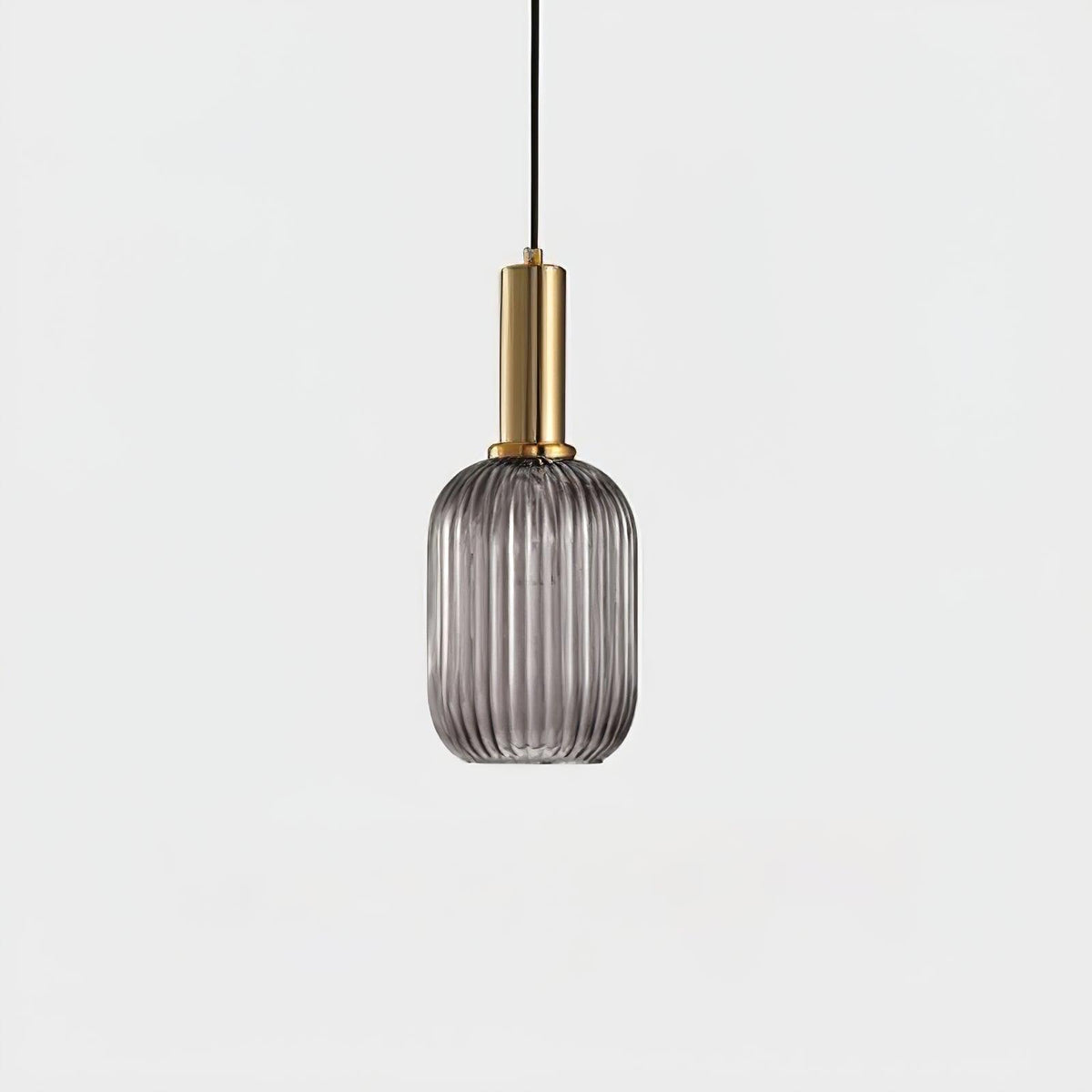 Elara Ribbed Pendant Lamp-Neutral Decor