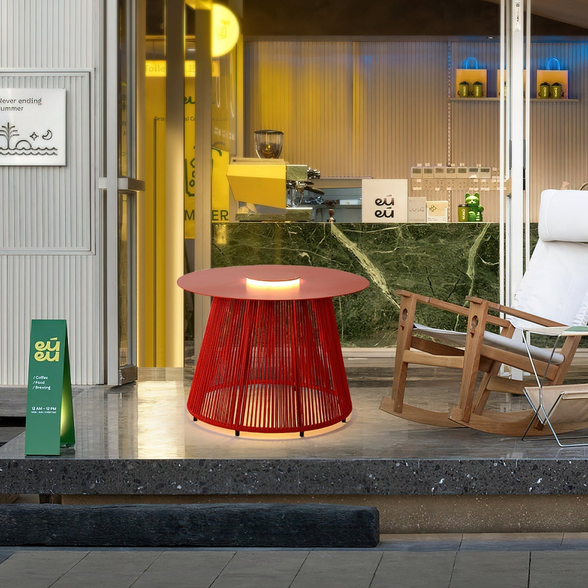 Nylonra Lampe de Table Moderne en Nylon