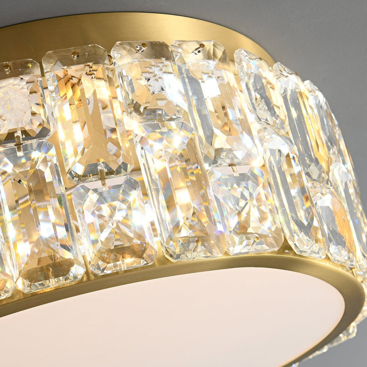 Kellora Plafonnier en Cristal de Luxe Postmoderne