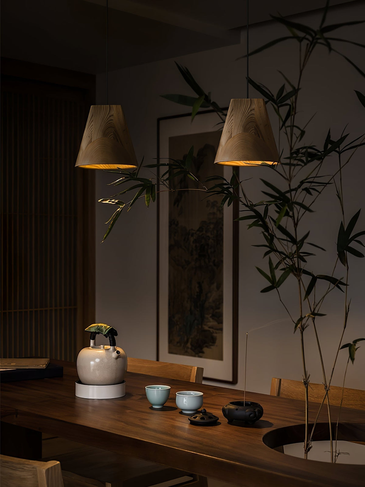 Vetra Suspension en Bois Rustique