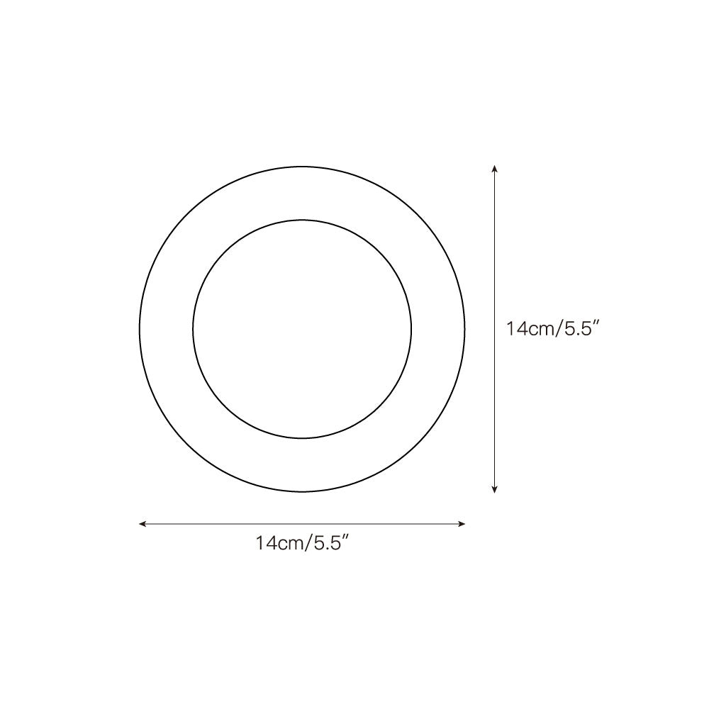Mavivar Applique Murale Moderne Minimaliste en Verre Jade-Cielum
