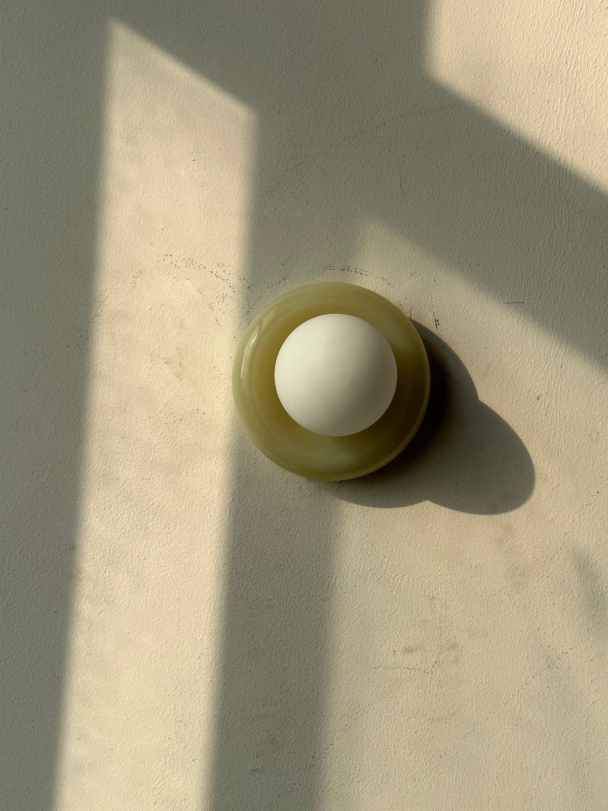 Mavivar Applique Murale Moderne Minimaliste en Verre Jade-Cielum
