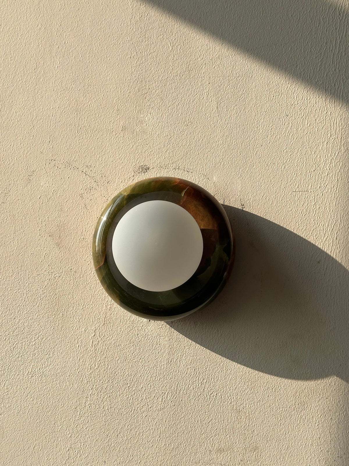 Mavivar Applique Murale Moderne Minimaliste en Verre Jade-Cielum