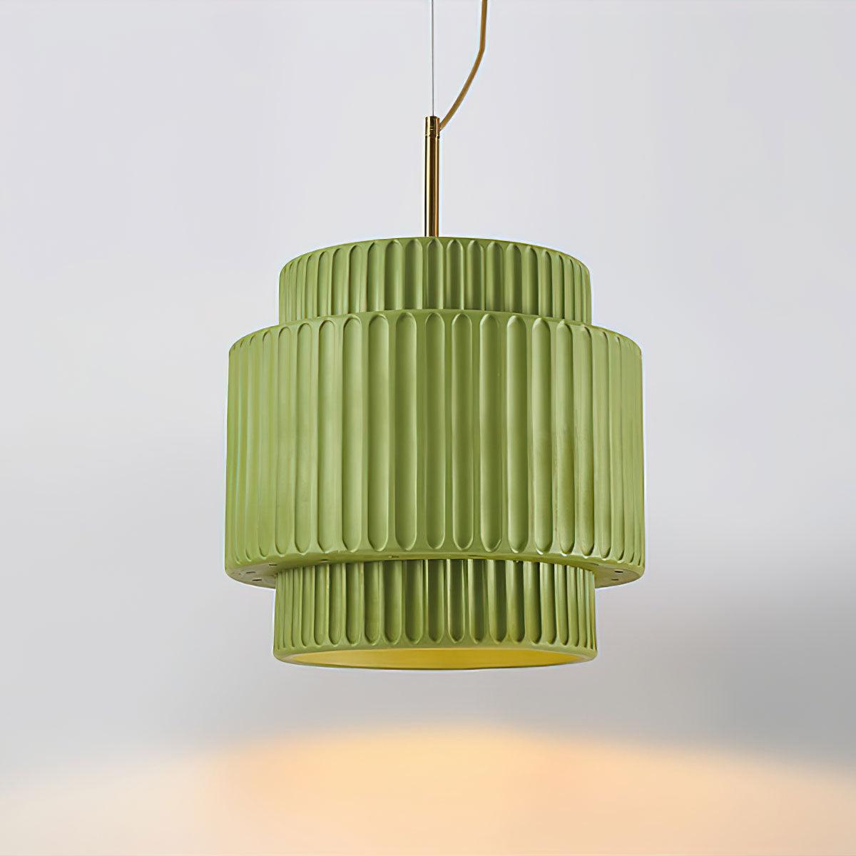 Aurelia Ribbed Pendant Light-Neutral Decor