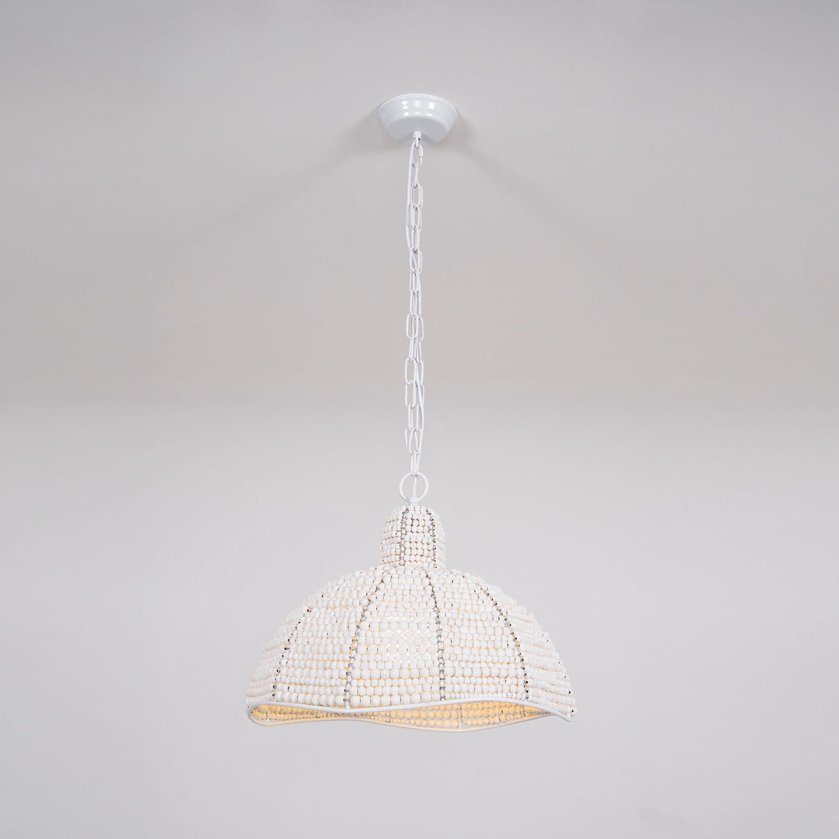 Veliraris Suspension Postmoderne en Métal et Bois De Luxe