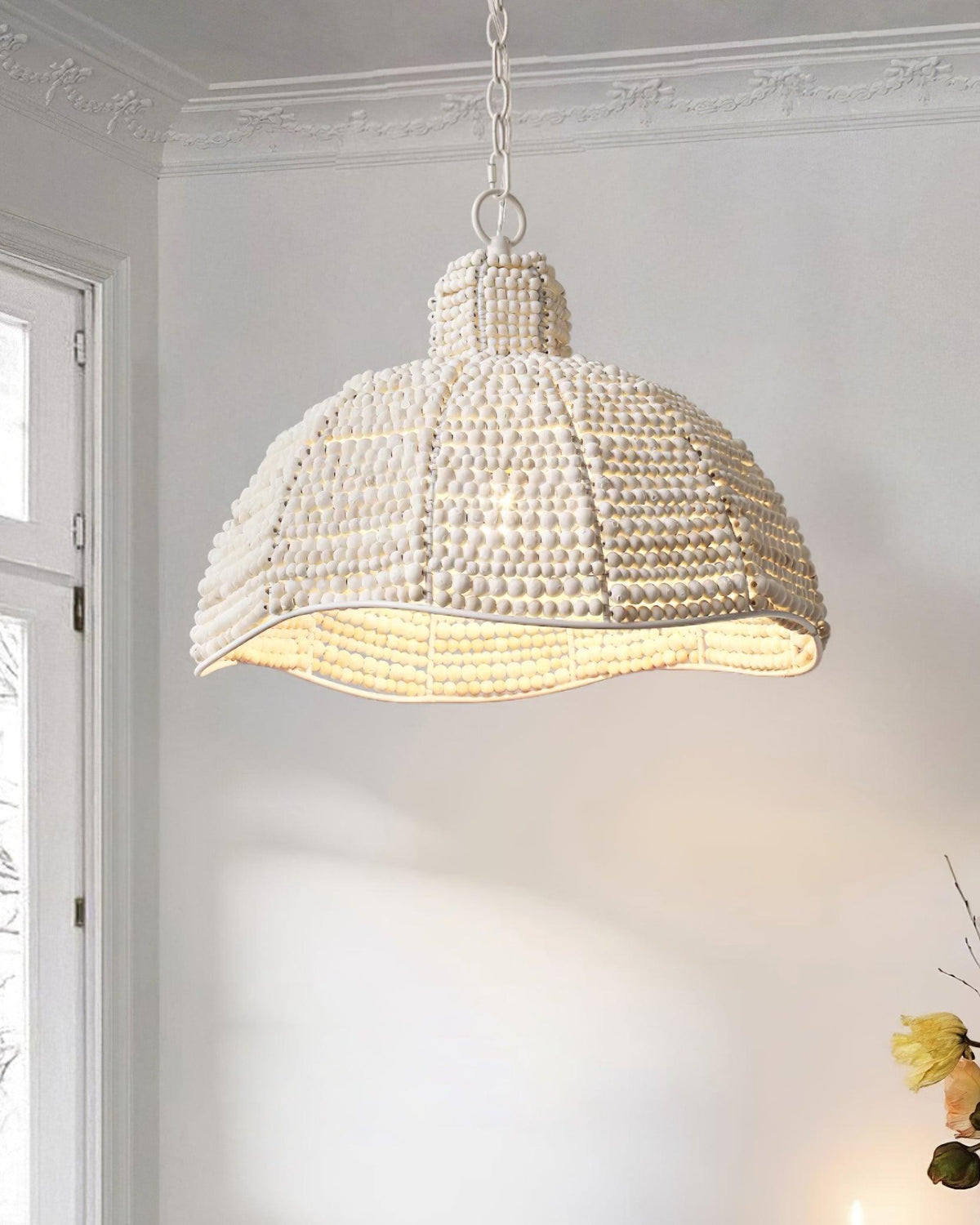 Beadora Suspension Contemporaine en Perles