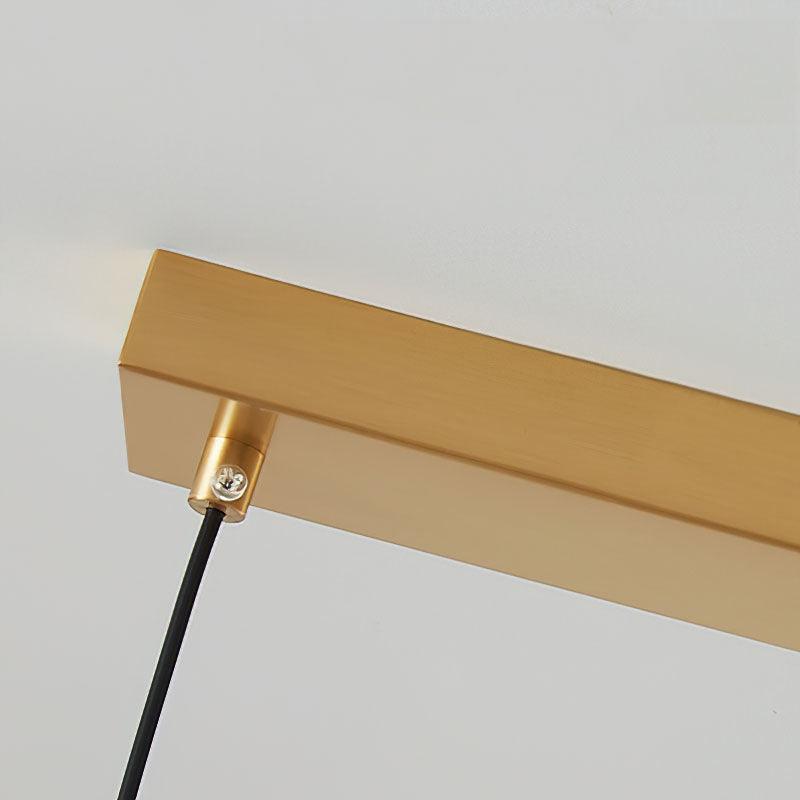 Linevia Lustre Bol En Verre Octagonal Cuivre Français