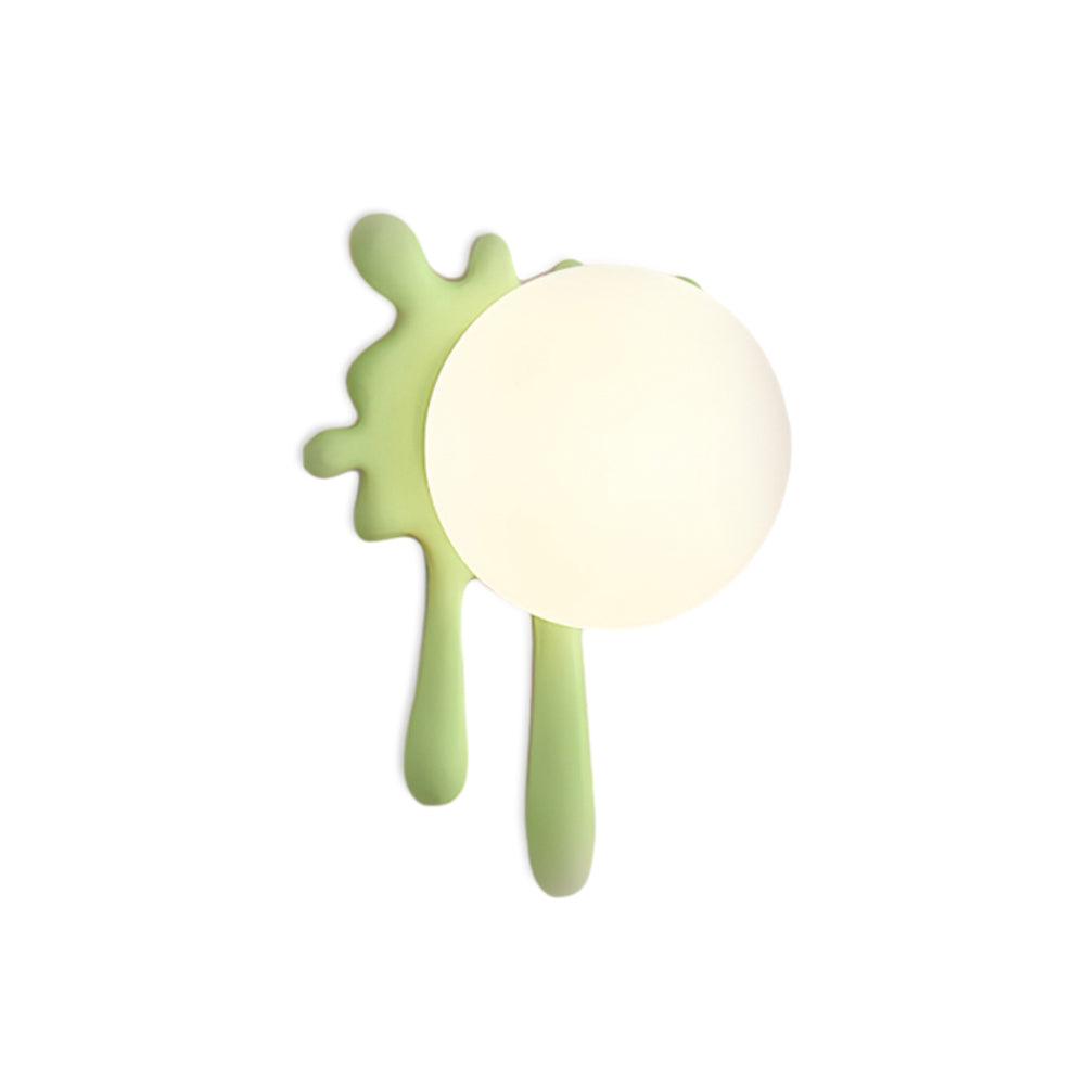 Wall Lamp Abstract Resin Splash Globe-Neutral Decor