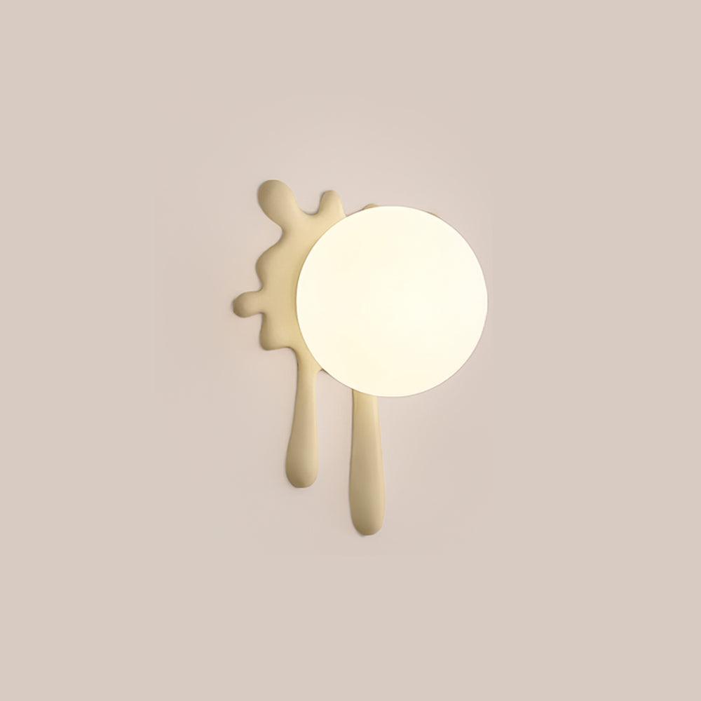 Wall Lamp Abstract Resin Splash Globe-Neutral Decor