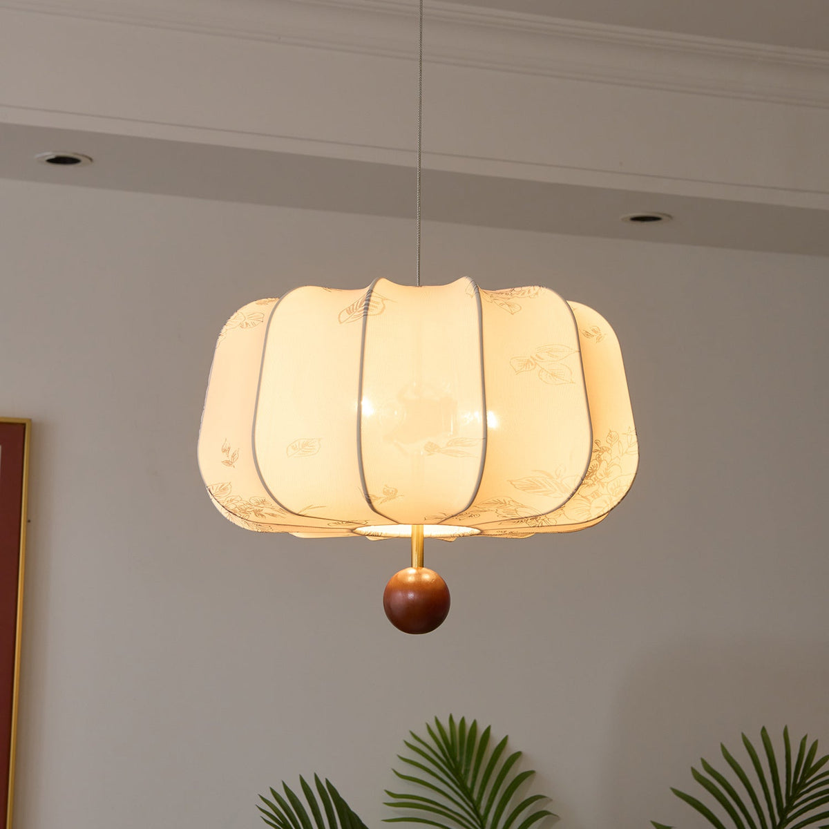 Valera Suspension en Bois et Tissu