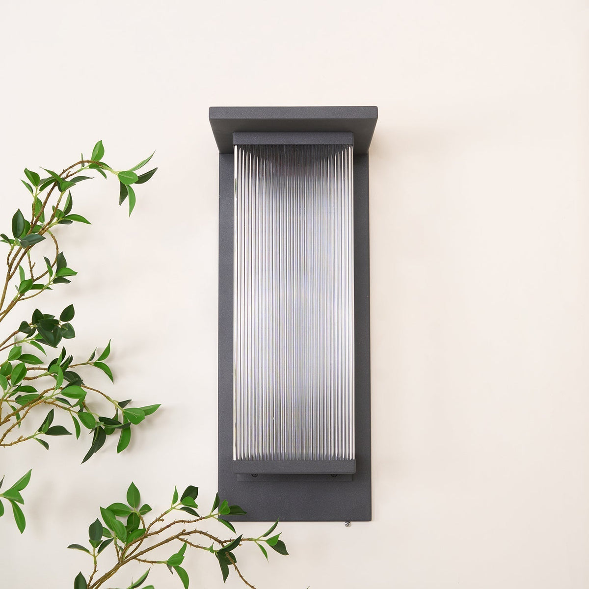 Solarise Lampe Murale Contemporaine en Acier