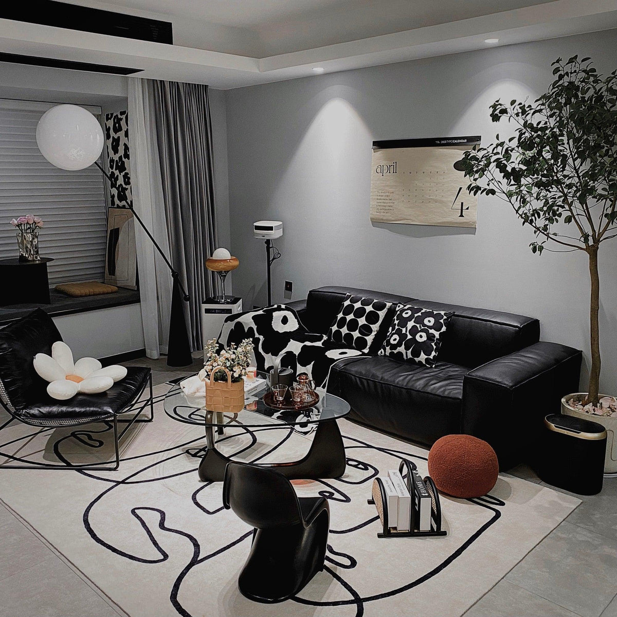 Ortalil Lampadaire Arc Moderne