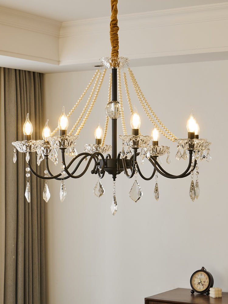 Lucelle Lustre Classique Postmoderne de Luxe en Cristal